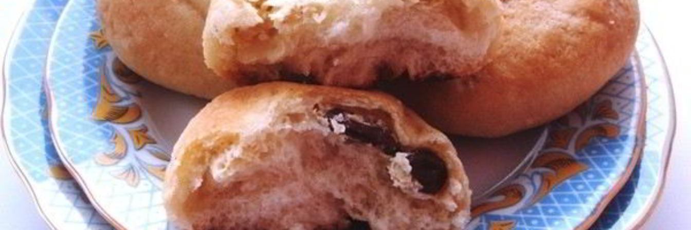 Булочки с творогом и изюмом