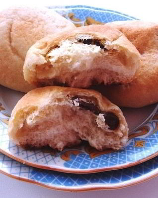 Булочки с творогом и изюмом