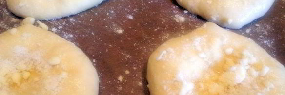 булочки с ягодами