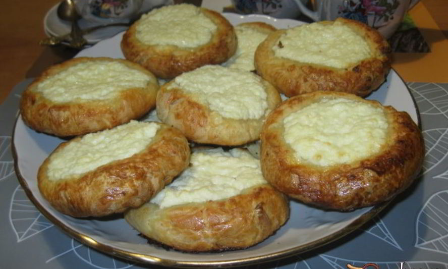 Рецепт домашних ватрушек с творогом