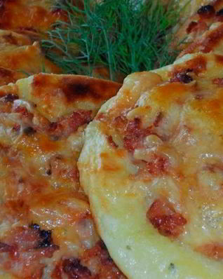 Картофельные ватрушки