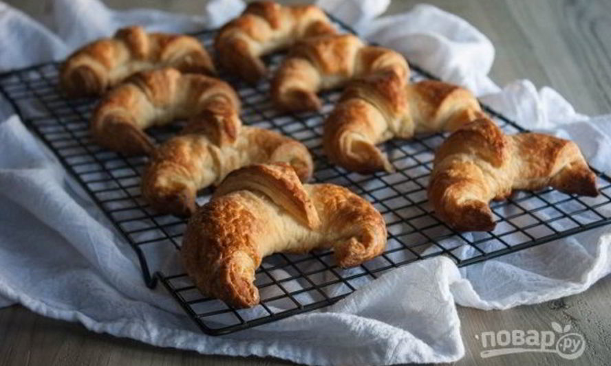 Рецепт круассанов французских
