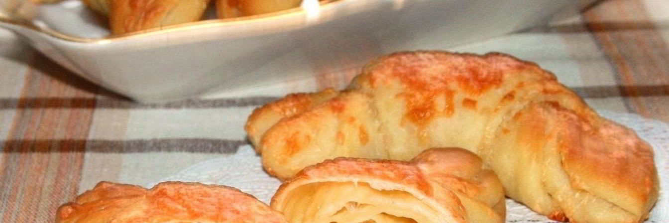 Круассаны из дрожжевого теста