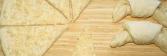 круассаны из дрожжевого теста