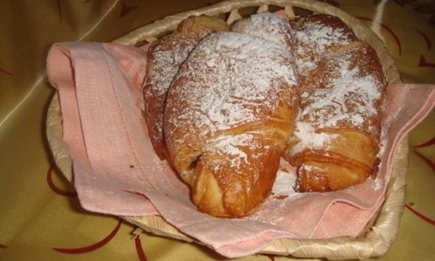 Рецепт круассанов с яблочным повидлом