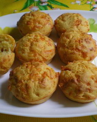 Кукурузные булочки с сыром