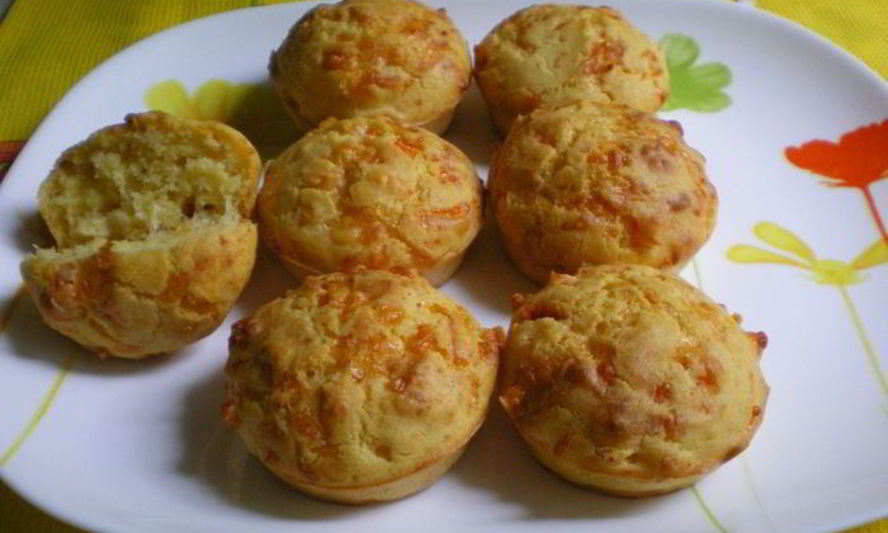 Рецепт кукурузных булочек с сыром