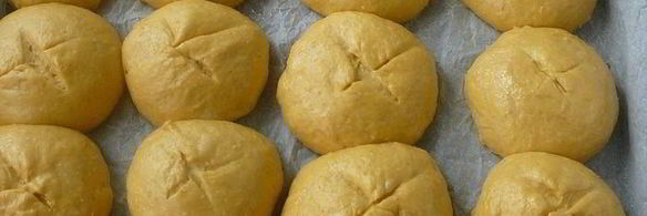 многозерновые тыквенные булочки