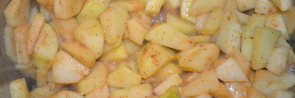 нежные булочки на сметанном тесте с ароматными яблочками