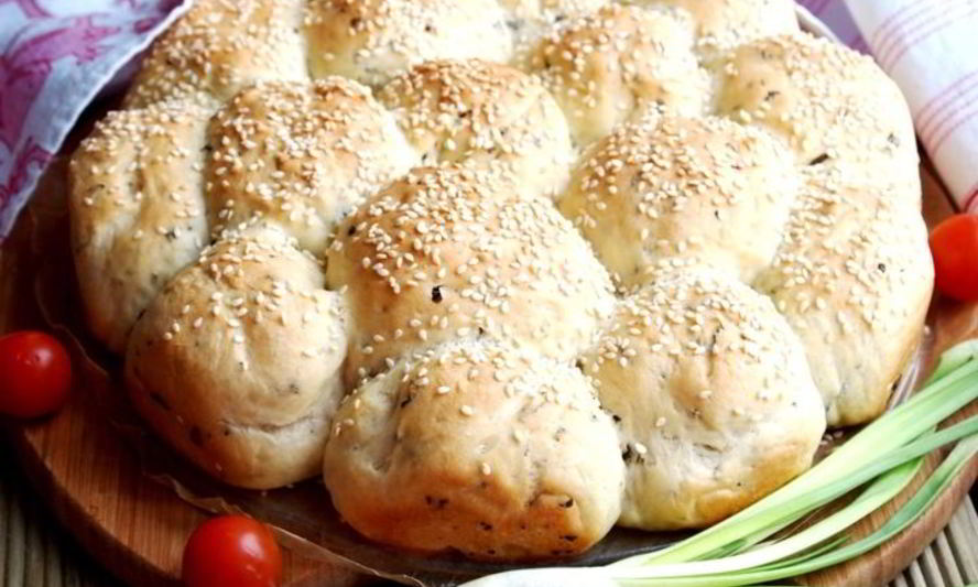 Рецепт постных капустных булочек