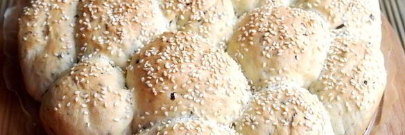 постные капустные булочки