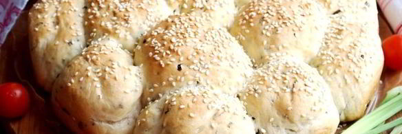 постные капустные булочки