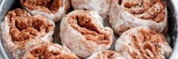 шоколадные булочки с корицей в глазури