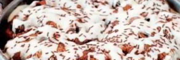 шоколадные булочки с корицей в глазури