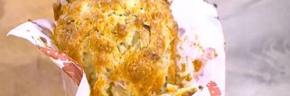 сливочные булочки с ревенем