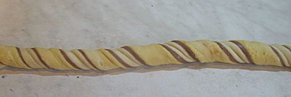 трехцветные булочки