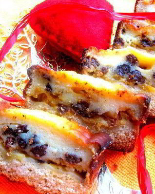 Ватрушка на песочном тесте с тыквенной прослоечкой