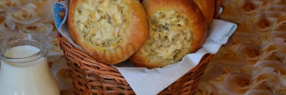 ватрушки с копченым сыром и укропом из дрожжевого теста