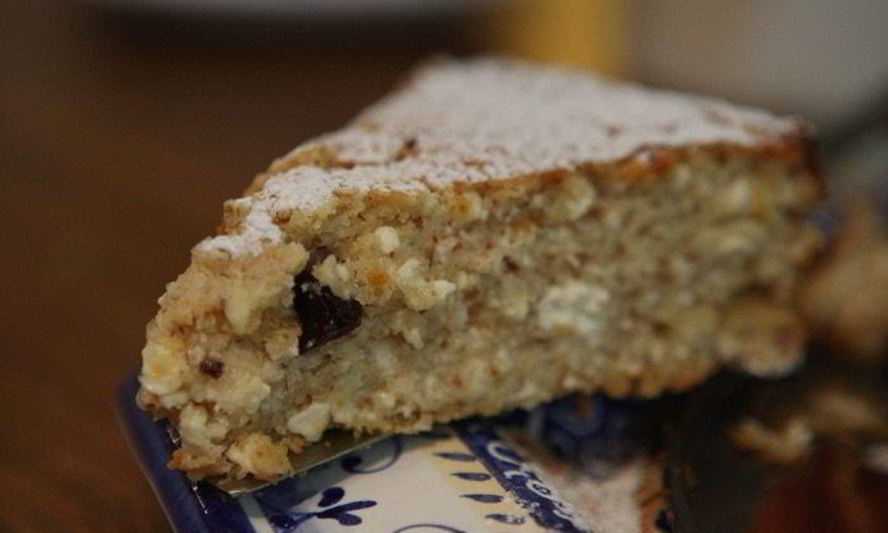 Рецепт австрийского чизкейка с миндалем и изюмом