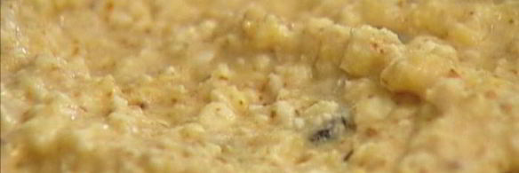 австрийский чизкейк с миндалем и изюмом