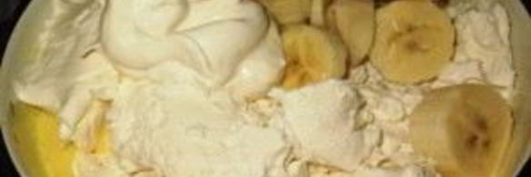 банановый чизкейк