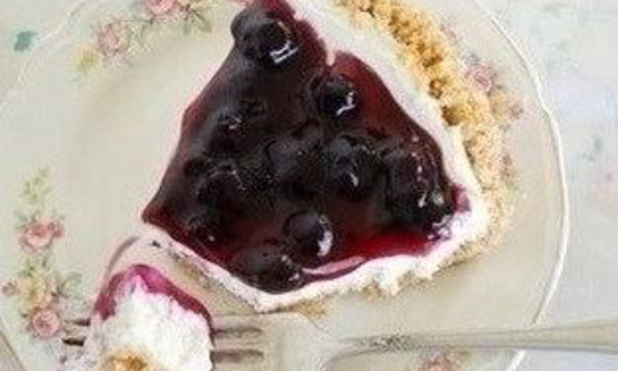 Рецепт черничного чизкейка без выпечки