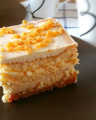 Чизкейк на песочной основе