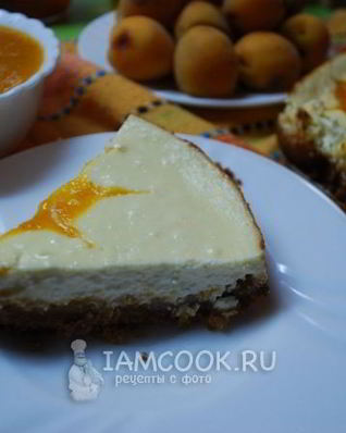 Чизкейк с абрикосами