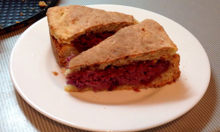 Рецепт чизкейка с черной смородиной