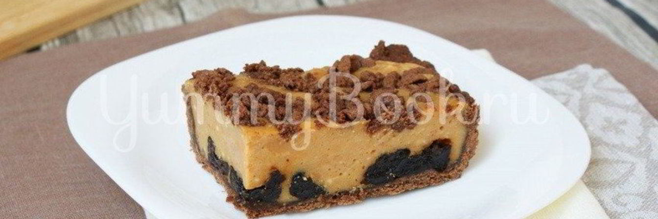 Чизкейк с черносливом