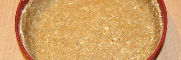 чизкейк с маскарпоне и брусничным соусом