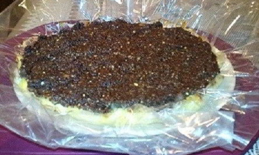 Рецепт чизкейка с плавленым сливочным сыром и шоколадной пастой с кешью и фундуком