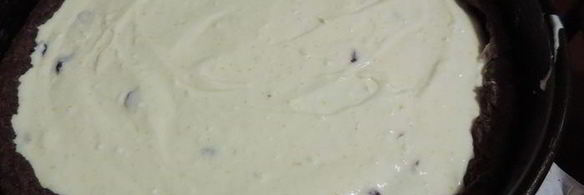 чизкейк с пьяной клюквой