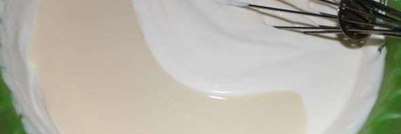 чизкейк снежный