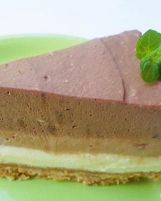 Чизкейк Три шоколада