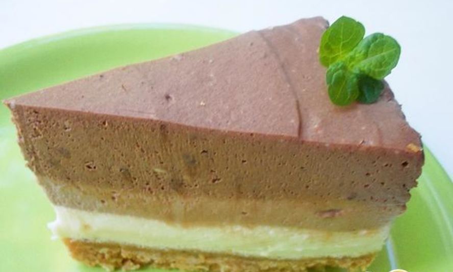 Рецепт чизкейка три шоколада