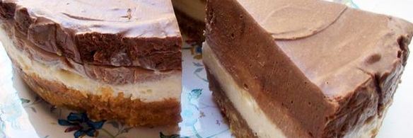 чизкейк три шоколада