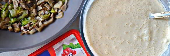 грибной закусочный чизкейк