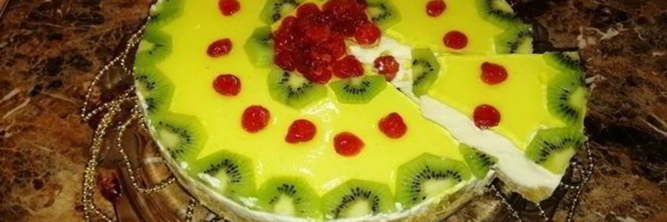 Лимонный чизкейк без выпечки