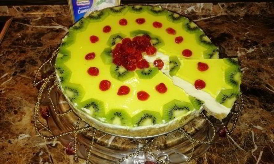 Рецепт лимонного чизкейка без выпечки