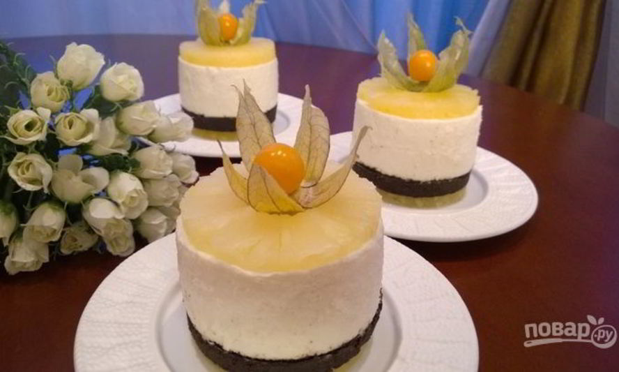 Рецепт мини-чизкейка