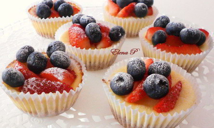 Рецепт мини-чизкейков