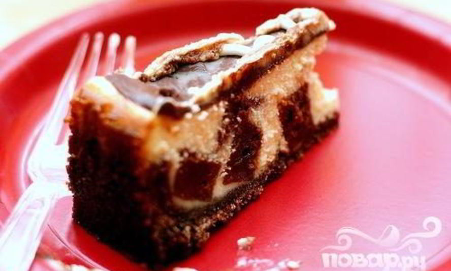 Рецепт мозаичного чизкейка