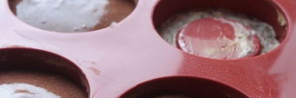 новогодние пирожные-чизкейки