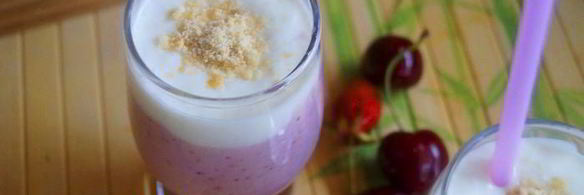 питьевой клубничный чизкейк