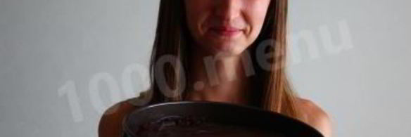 шоколадный чизкейк с вишней