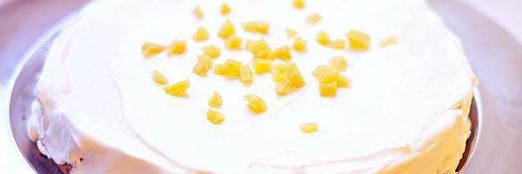 сливочный чизкейк с имбирем