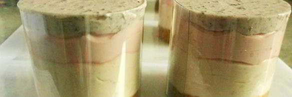 тройные ягодные чизкейки