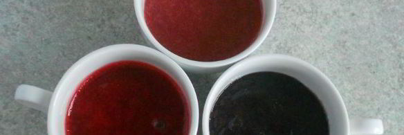 тройные ягодные чизкейки