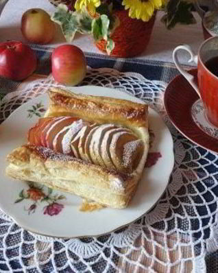 Французские слойки к завтраку